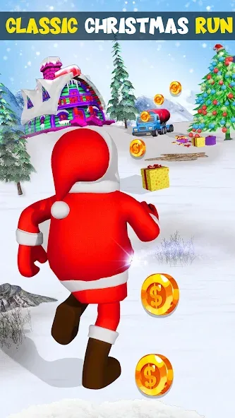 Скачать взлом Xmas Santa Surfer Running Game — Безлимитные монеты и подарки — скриншот 5 Скачать взлом Xmas Santa Surfer Running Game — Безлимитные монеты и подарки — скриншот 5