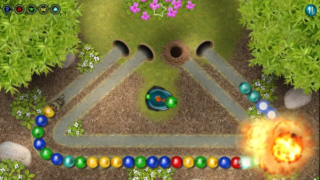 Marbles Garden на телефон — скачать мод: Безлимитные монеты и жизни — скриншот 5 Marbles Garden на телефон — скачать мод: Безлимитные монеты и жизни — скриншот 5