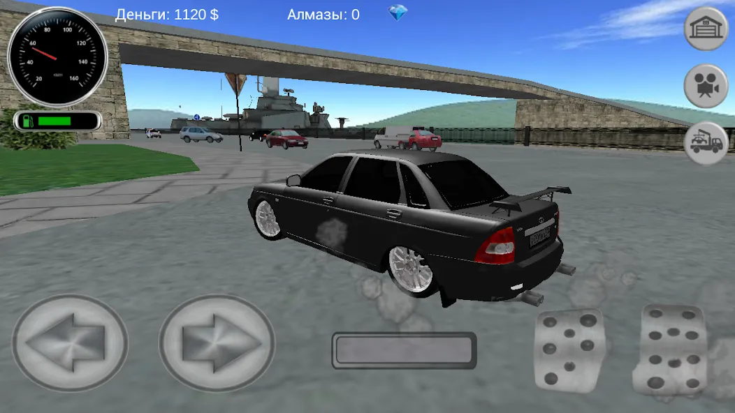 Мод Criminal Russian 2 3D — Безлимитные деньги и оружие, скачать APK — скриншот 3