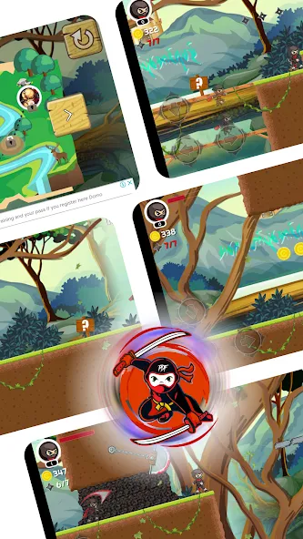 Скачать взлом Ninja Jumper - Hero PDF — Безлимитные монеты и усиленная броня — скриншот 3 Скачать взлом Ninja Jumper - Hero PDF — Безлимитные монеты и усиленная броня — скриншот 3