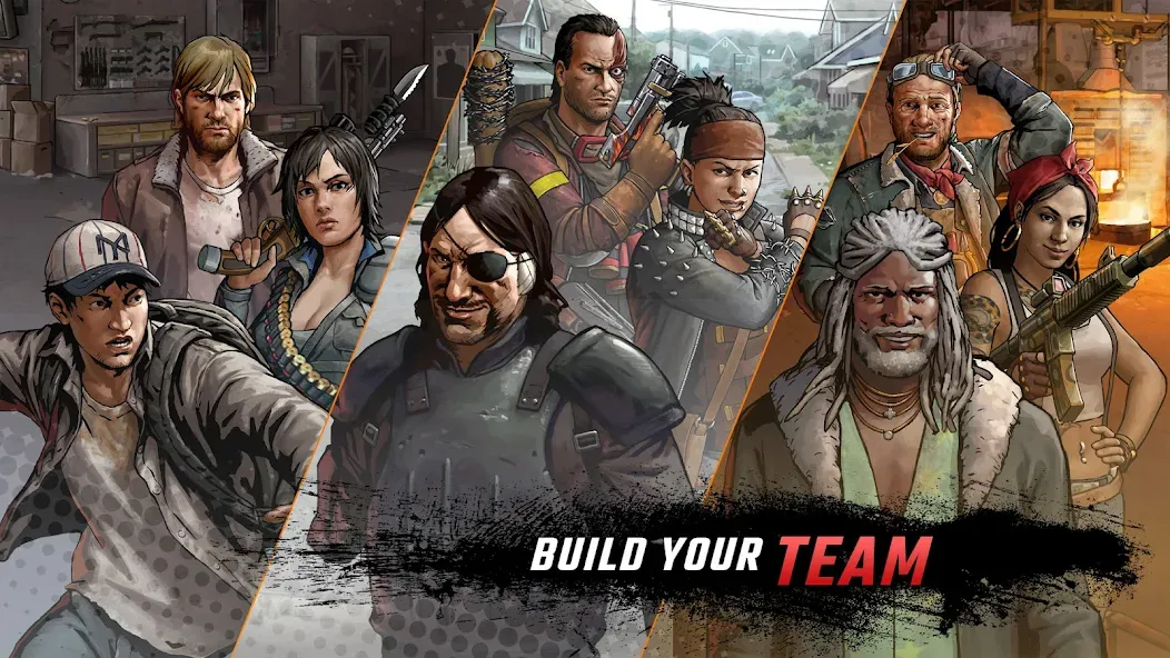 Walking Dead: Road to Survival бесплатно на Андроид — мод: Безлимитные деньги и ресурсы — скриншот 2
