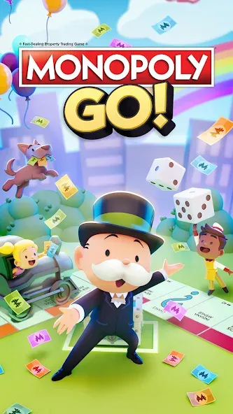 Скачать MONOPOLY GO! мод — Безлимитные кубики и деньги — скриншот 1 Скачать MONOPOLY GO! мод — Безлимитные кубики и деньги — скриншот 1