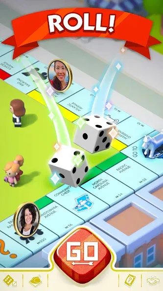 Скачать MONOPOLY GO! мод — Безлимитные кубики и деньги — скриншот 2 Скачать MONOPOLY GO! мод — Безлимитные кубики и деньги — скриншот 2