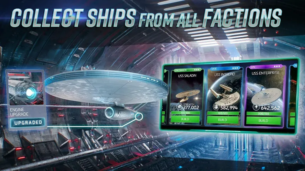 Star Trek™ Fleet Command на телефон — скачать мод: Безлимитные ресурсы и энергия — скриншот 3 Star Trek™ Fleet Command на телефон — скачать мод: Безлимитные ресурсы и энергия — скриншот 3