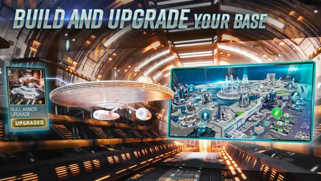 Star Trek™ Fleet Command на телефон — скачать мод: Безлимитные ресурсы и энергия — скриншот 5 Star Trek™ Fleet Command на телефон — скачать мод: Безлимитные ресурсы и энергия — скриншот 5