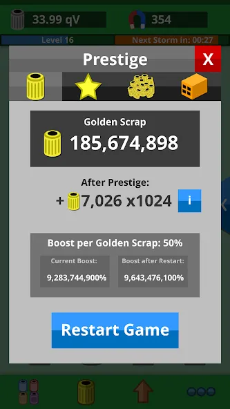 Скачать Scrap Clicker 2 на Андроид с модом — Безлимитные ресурсы и быстрый прогресс — скриншот 2 Скачать Scrap Clicker 2 на Андроид с модом — Безлимитные ресурсы и быстрый прогресс — скриншот 2