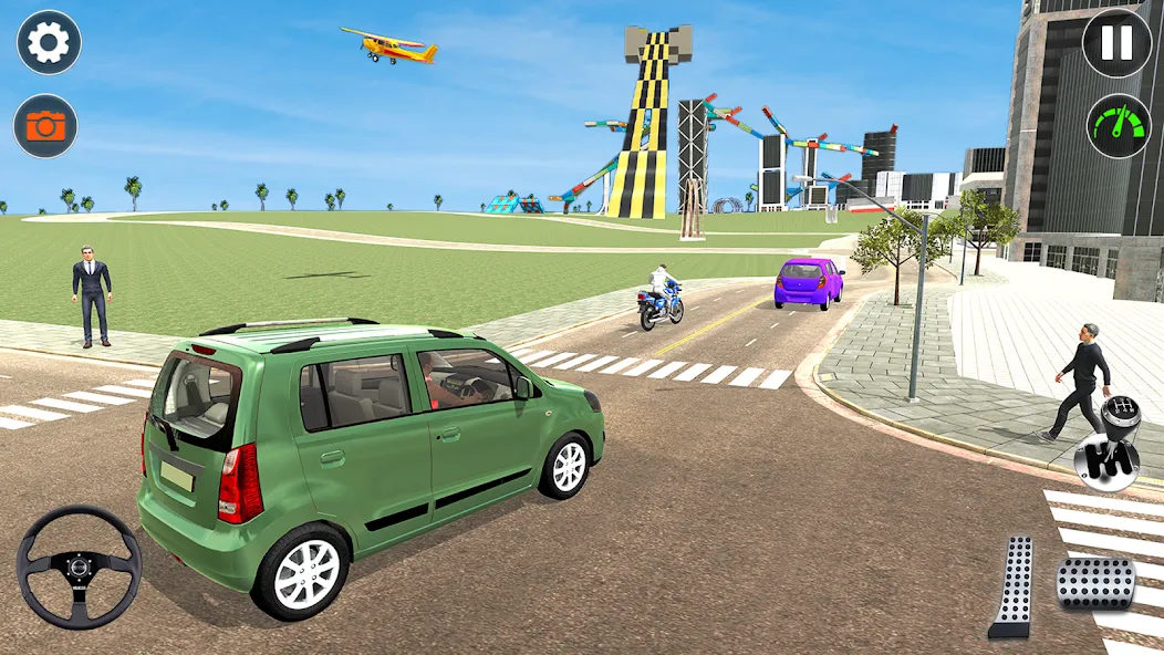 Indian Car Simulator: Car Game — Безлимитные деньги и всё разблокировано, скачать мод APK — скриншот 3 Indian Car Simulator: Car Game — Безлимитные деньги и всё разблокировано, скачать мод APK — скриншот 3