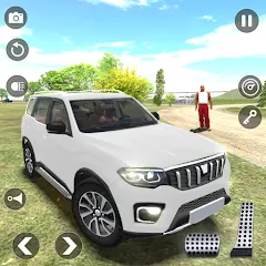 Indian Car Simulator: Car Game — Безлимитные деньги и всё разблокировано, скачать мод APK
