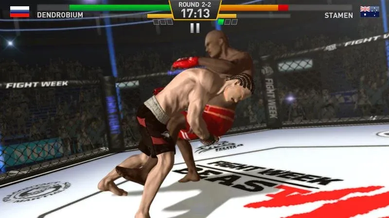 Скачать Fighting Star Mod APK — Безлимитные деньги и усиленные бойцы — скриншот 4