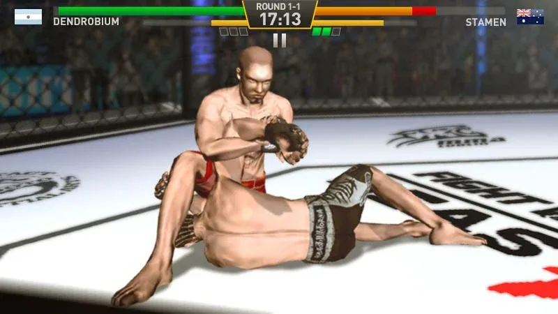 Скачать Fighting Star Mod APK — Безлимитные деньги и усиленные бойцы — скриншот 5