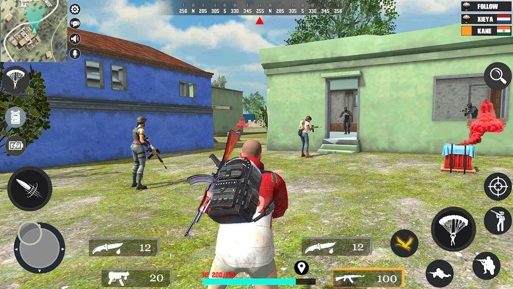 Fps Fire Shooting Game Offline взлом на Андроид — Безлимитные патроны и оружие — скриншот 1