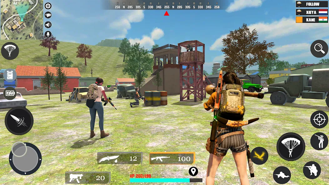 Fps Fire Shooting Game Offline взлом на Андроид — Безлимитные патроны и оружие — скриншот 2