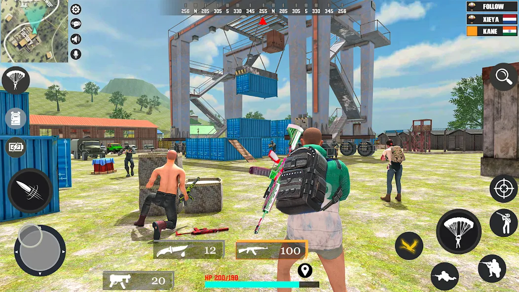 Fps Fire Shooting Game Offline взлом на Андроид — Безлимитные патроны и оружие — скриншот 3