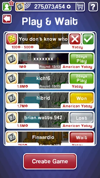 Yatzy Ultimate взлом APK — Без рекламы и безлимитные броски — скриншот 3