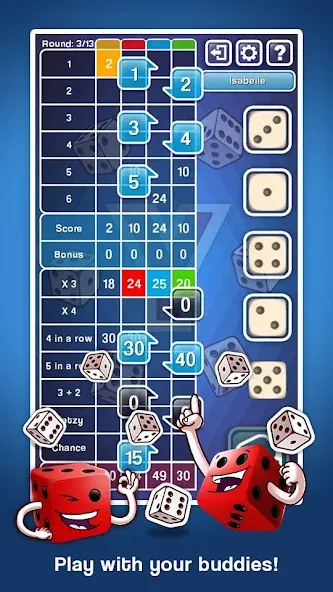 Yatzy Ultimate взлом APK — Без рекламы и безлимитные броски — скриншот 5