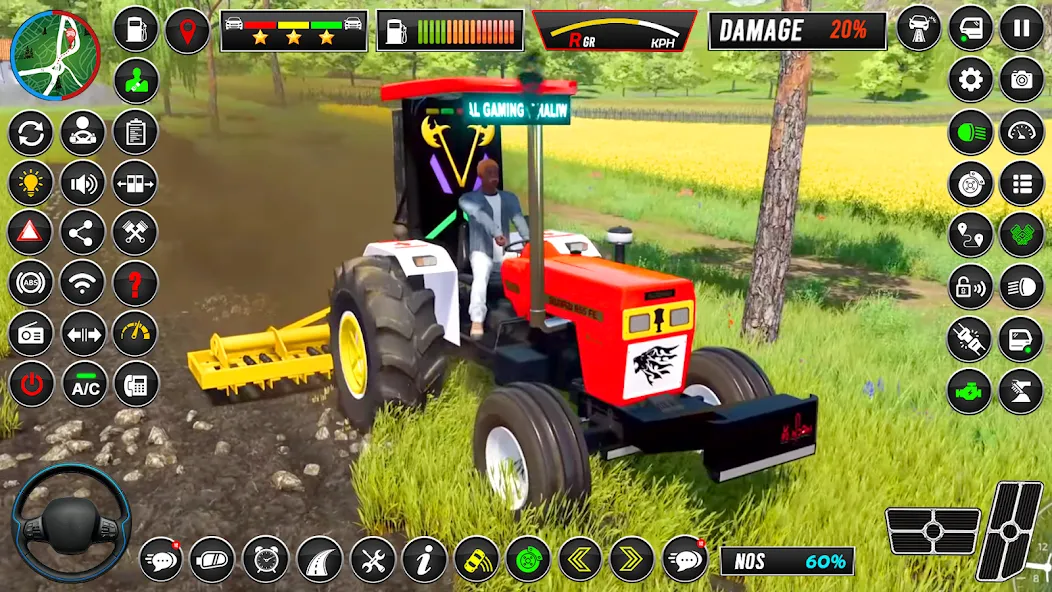 Скачать взлом Indian Tractor Simulator Games — Безлимитные деньги и топливо — скриншот 5 Скачать взлом Indian Tractor Simulator Games — Безлимитные деньги и топливо — скриншот 5