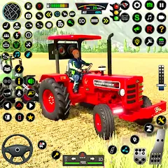 Скачать взлом Indian Tractor Simulator Games — Безлимитные деньги и топливо