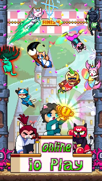 Cat Jump (Мод: Бесконечные прыжки и разблокированные уровни) — скачать на Андроид — скриншот 3