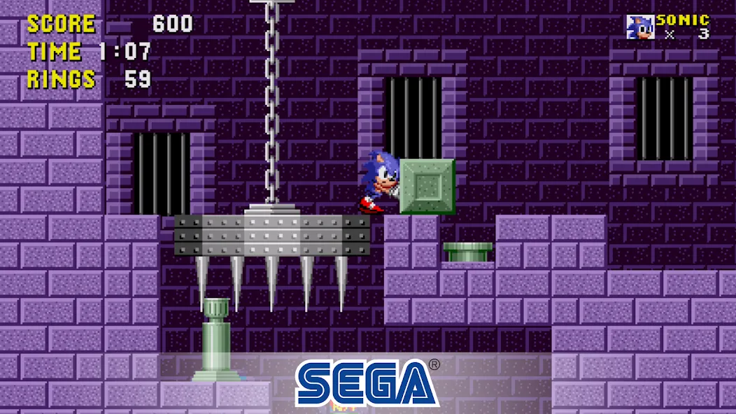 Sonic the Hedgehog™ Classic (Мод: Безлимитные жизни и открыты все уровни) — скачать на Андроид — скриншот 2 Sonic the Hedgehog™ Classic (Мод: Безлимитные жизни и открыты все уровни) — скачать на Андроид — скриншот 2