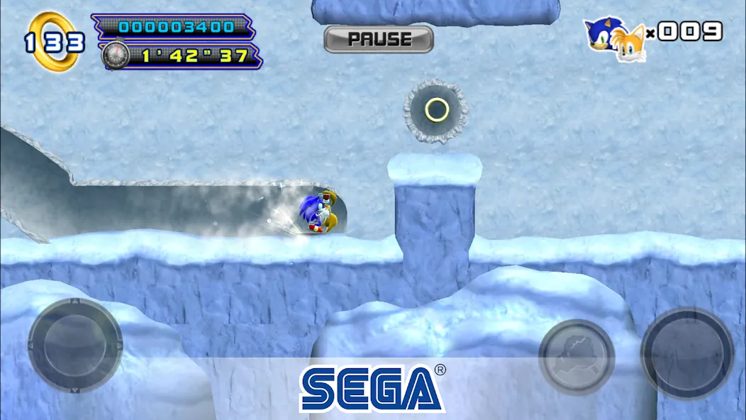 Sonic The Hedgehog 4 Ep. II MOD APK: Безлимитные жизни и открыты все уровни — скриншот 3