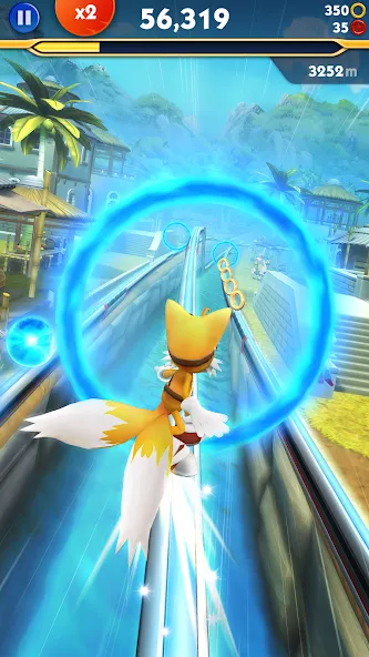 Sonic Dash 2: Sonic Boom Run взломанный APK — Безлимитные кольца и разблокированы персонажи — скриншот 4