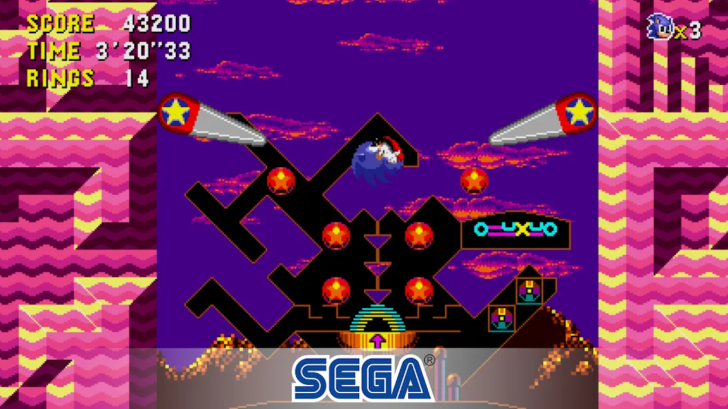 Скачать Sonic CD Classic на Андроид с модом — Безлимитные жизни и кольца — скриншот 2 Скачать Sonic CD Classic на Андроид с модом — Безлимитные жизни и кольца — скриншот 2