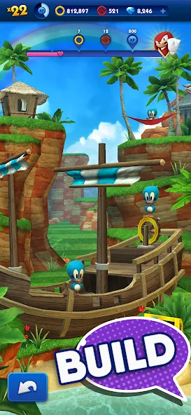 Sonic Dash - Endless Running на телефон — скачать мод: Безлимитные монеты и разблокированные персонажи — скриншот 5