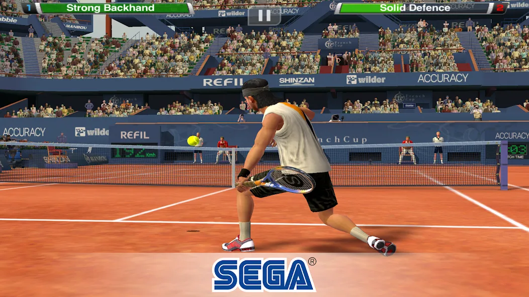 Virtua Tennis Challenge — последняя версия с модом (Безлимитные деньги и энергия) — скриншот 4
