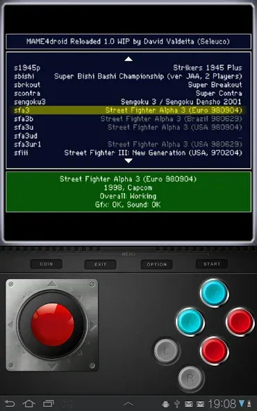 MAME4droid (0.139u1] — последняя версия с модом (Улучшенная совместимость и быстрая загрузка) — скриншот 3