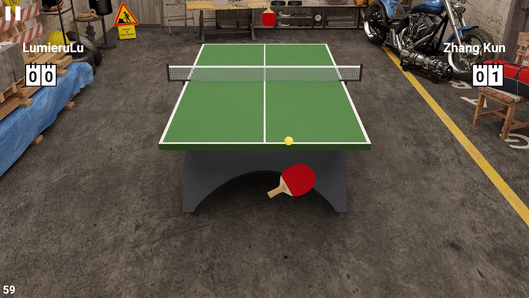 Virtual Table Tennis бесплатно на Андроид — мод: Безлимитные монеты и все ракетки — скриншот 1 Virtual Table Tennis бесплатно на Андроид — мод: Безлимитные монеты и все ракетки — скриншот 1