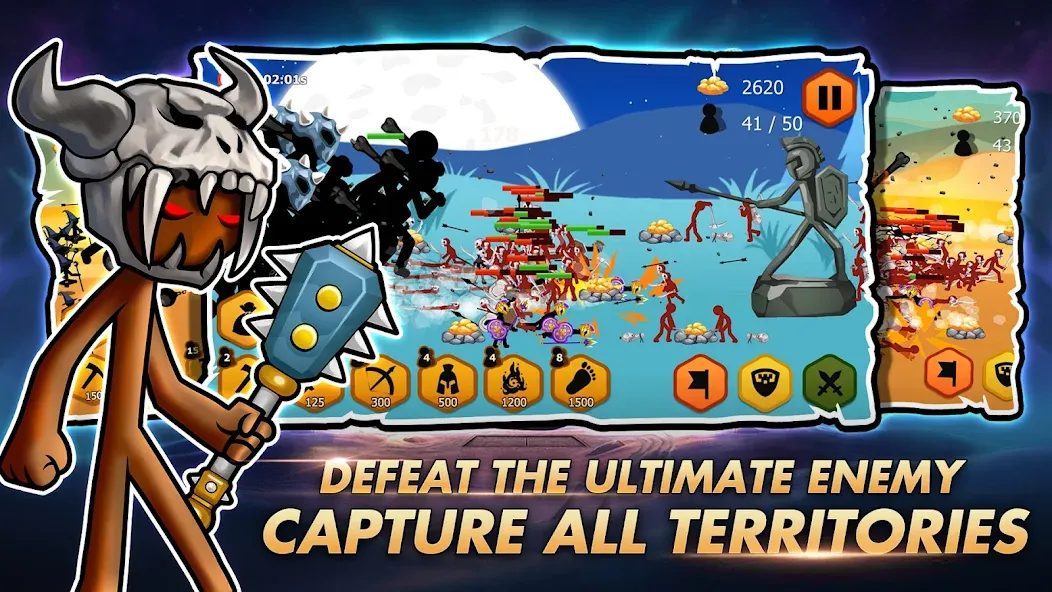 Мод Stick Dynasty — Безлимитные деньги и алмазы, скачать APK — скриншот 2