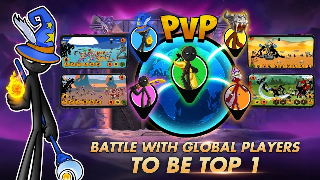 Мод Stick Dynasty — Безлимитные деньги и алмазы, скачать APK — скриншот 5