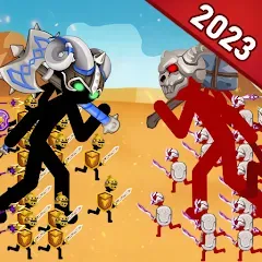 Stickman Battle 2: Empires War на телефон — скачать мод: Безлимитные деньги и алмазы