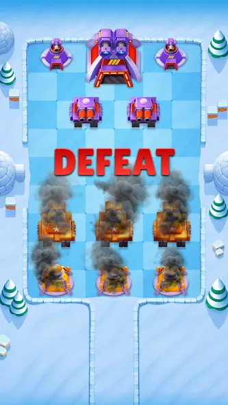 Merge Tanks - Battle Game — последняя версия с модом (Много денег и мощные танки) — скриншот 4