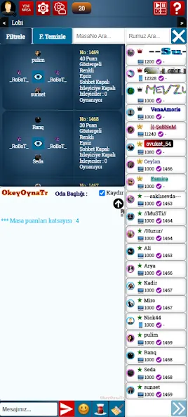 Скачать взлом SevgiOkey.Com - Okey Oyna — Безлимитные подсказки и отключена реклама — скриншот 1