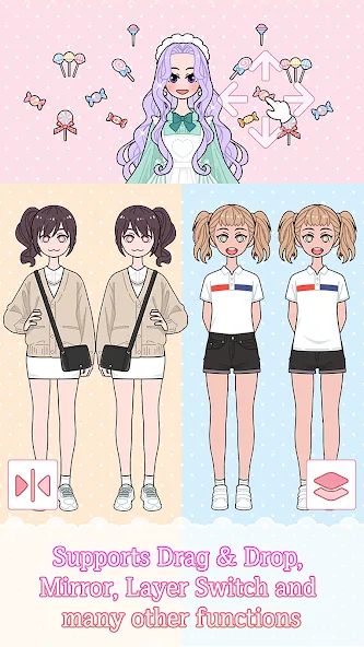 Lily Diary : Dress Up Game — взломанная версия, Безлимитные монеты и открыты все предметы — скриншот 2 Lily Diary : Dress Up Game — взломанная версия, Безлимитные монеты и открыты все предметы — скриншот 2