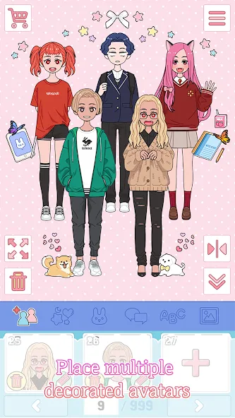 Lily Diary : Dress Up Game — взломанная версия, Безлимитные монеты и открыты все предметы — скриншот 3 Lily Diary : Dress Up Game — взломанная версия, Безлимитные монеты и открыты все предметы — скриншот 3