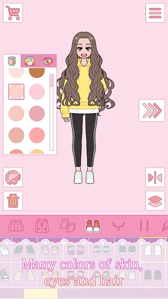 Lily Diary : Dress Up Game — взломанная версия, Безлимитные монеты и открыты все предметы — скриншот 4 Lily Diary : Dress Up Game — взломанная версия, Безлимитные монеты и открыты все предметы — скриншот 4