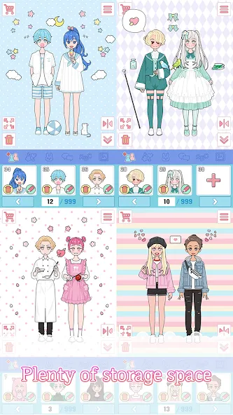 Lily Diary : Dress Up Game — взломанная версия, Безлимитные монеты и открыты все предметы — скриншот 5 Lily Diary : Dress Up Game — взломанная версия, Безлимитные монеты и открыты все предметы — скриншот 5