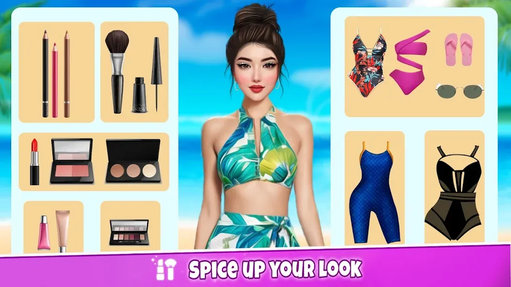 Скачать взлом Fashion Artist: Makeup Game — Безлимитные деньги и все наряды — скриншот 5 Скачать взлом Fashion Artist: Makeup Game — Безлимитные деньги и все наряды — скриншот 5