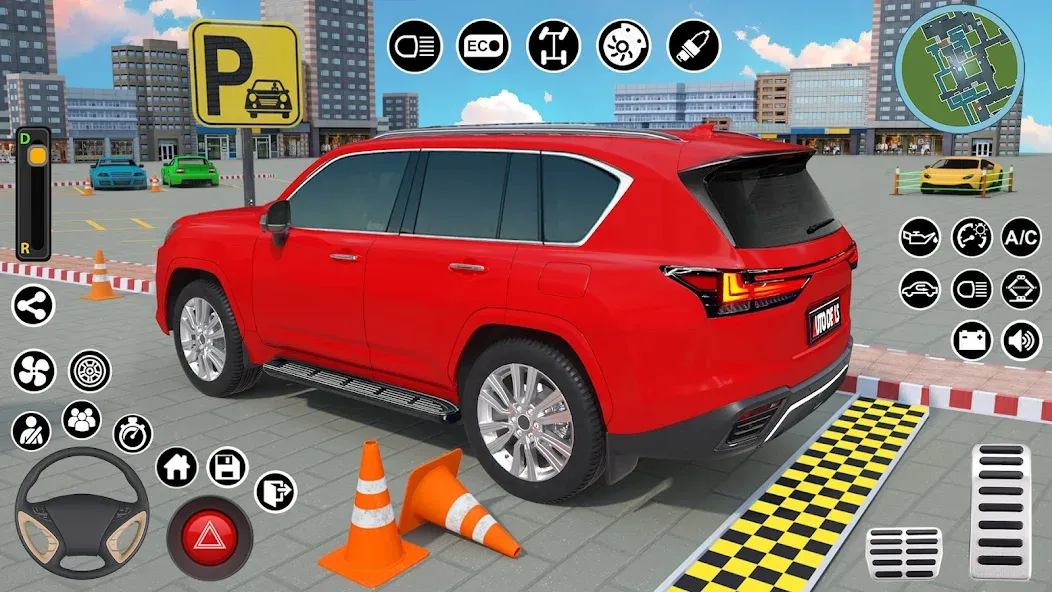 Real Car Parking : Prado Games MOD APK скачать на Андроид — Безлимитные деньги и все машины открыты — скриншот 1 Real Car Parking : Prado Games MOD APK скачать на Андроид — Безлимитные деньги и все машины открыты — скриншот 1