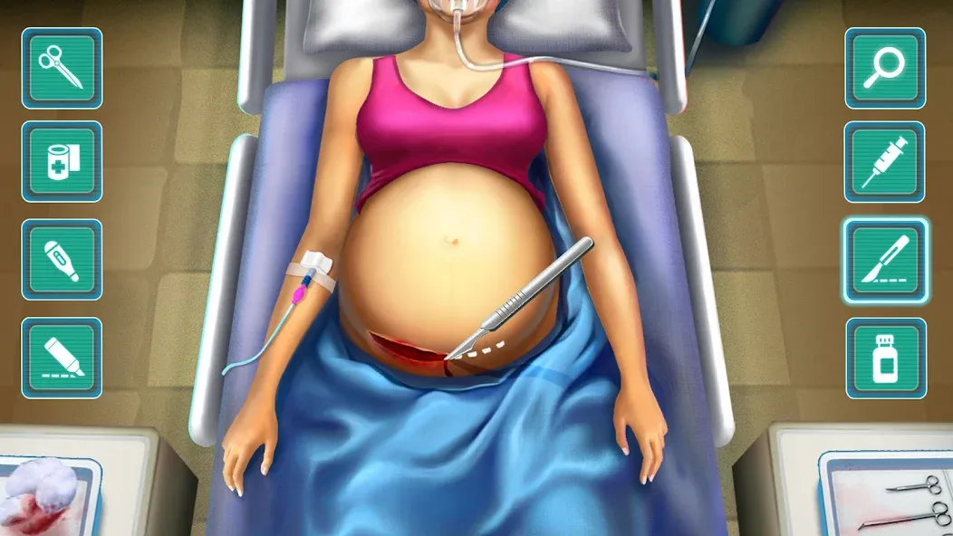 Surgery Simulator Doctor Game MOD APK скачать на Андроид — Без рекламы и всё открыто — скриншот 1