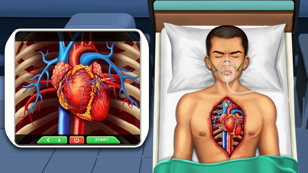 Surgery Simulator Doctor Game MOD APK скачать на Андроид — Без рекламы и всё открыто — скриншот 3