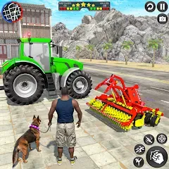 Indian Tractor Driving Game 3D бесплатно на Андроид — мод: Безлимитные деньги и топливо
