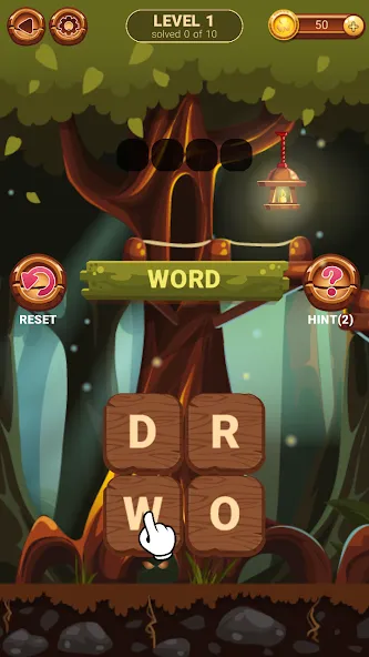 Скачать Word Catcher бесплатно — Безлимитные подсказки и открыты все уровни — скриншот 2
