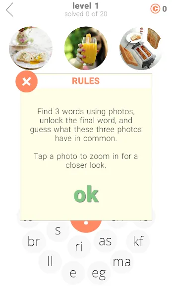 Мод 3 Circles: Word Game — Безлимитные подсказки и монеты, скачать APK — скриншот 2 Мод 3 Circles: Word Game — Безлимитные подсказки и монеты, скачать APK — скриншот 2