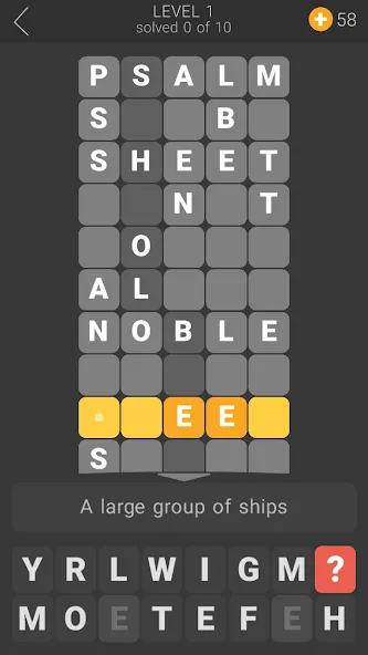Word Tower Crosswords взлом на Андроид — Без рекламы и подсказки бесплатно — скриншот 5