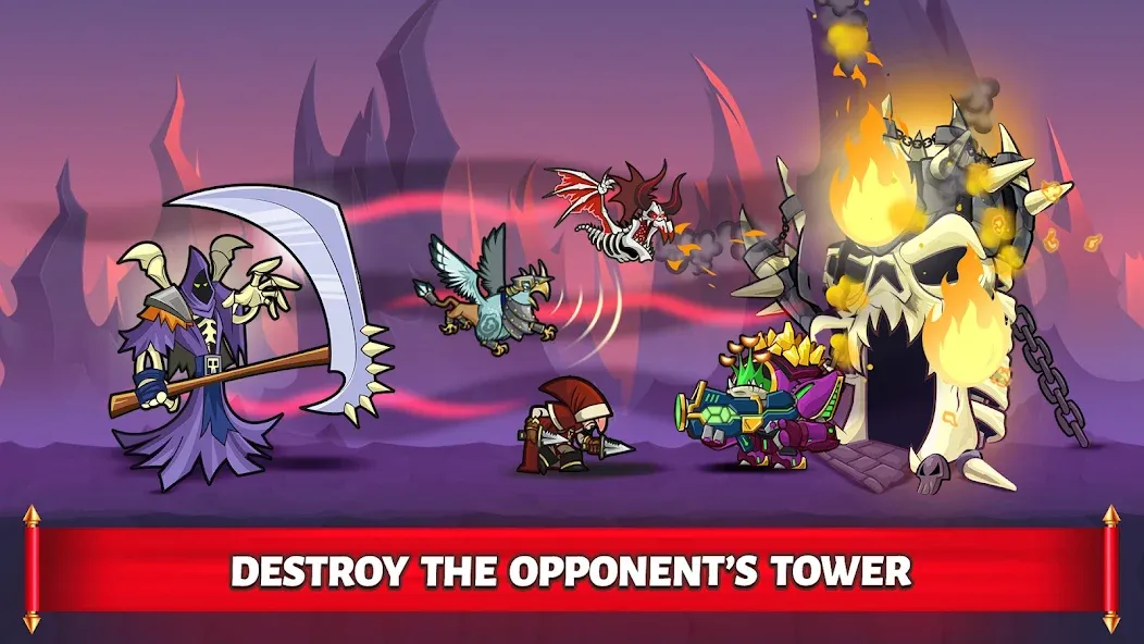 Tower Conquest: Tower Defense — Безлимитные деньги и открыты все уровни, скачать мод APK — скриншот 2 Tower Conquest: Tower Defense — Безлимитные деньги и открыты все уровни, скачать мод APK — скриншот 2