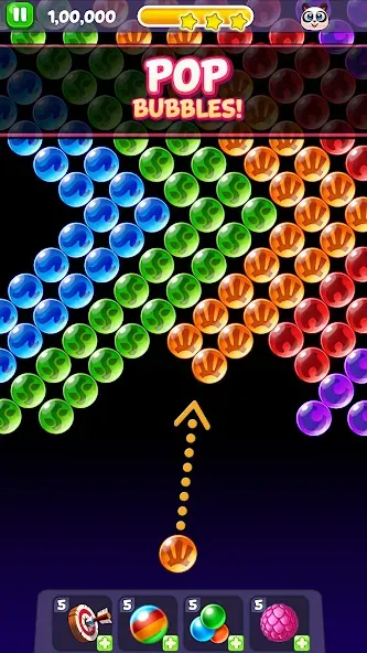 Мод Bubble Shooter: Panda Pop! — Безлимитные жизни и монеты, скачать APK — скриншот 1 Мод Bubble Shooter: Panda Pop! — Безлимитные жизни и монеты, скачать APK — скриншот 1