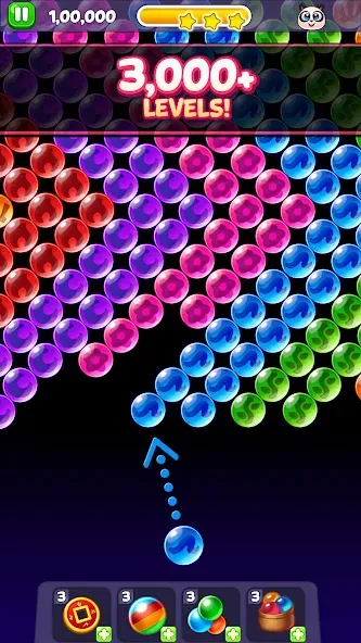 Мод Bubble Shooter: Panda Pop! — Безлимитные жизни и монеты, скачать APK — скриншот 2 Мод Bubble Shooter: Panda Pop! — Безлимитные жизни и монеты, скачать APK — скриншот 2